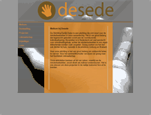 Tablet Screenshot of desede.nl